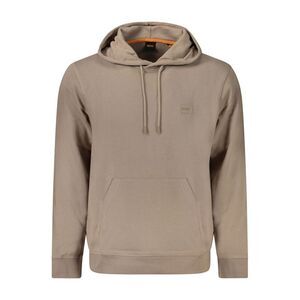 Hugo Boss Brown Cotton Men's Men's Sweatshirt